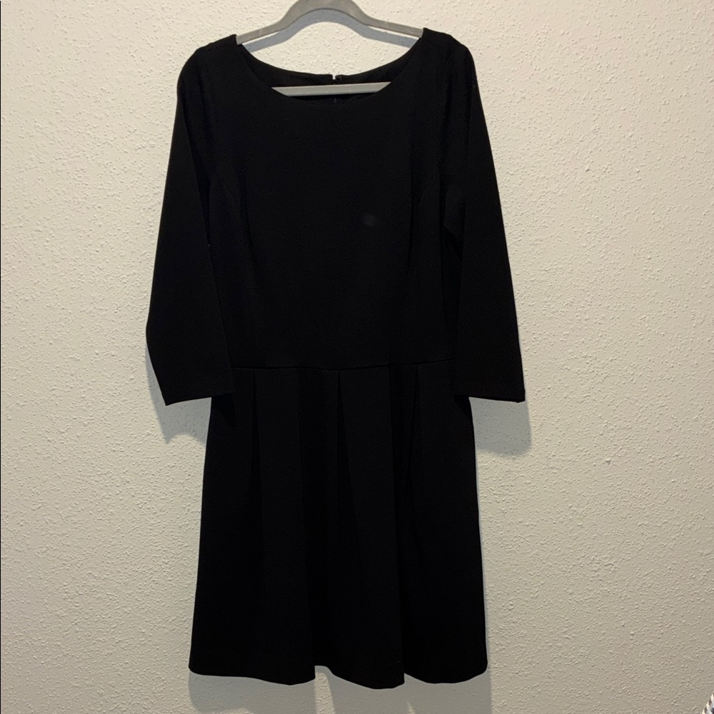 Banana Republic Classic Black Long Sleeve Dress